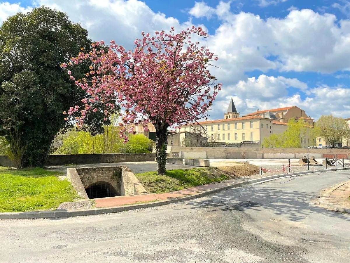 Appartement L'Intemporel - Grand T2 Climatise, Terrasse Couverte En Hypercentre Castres