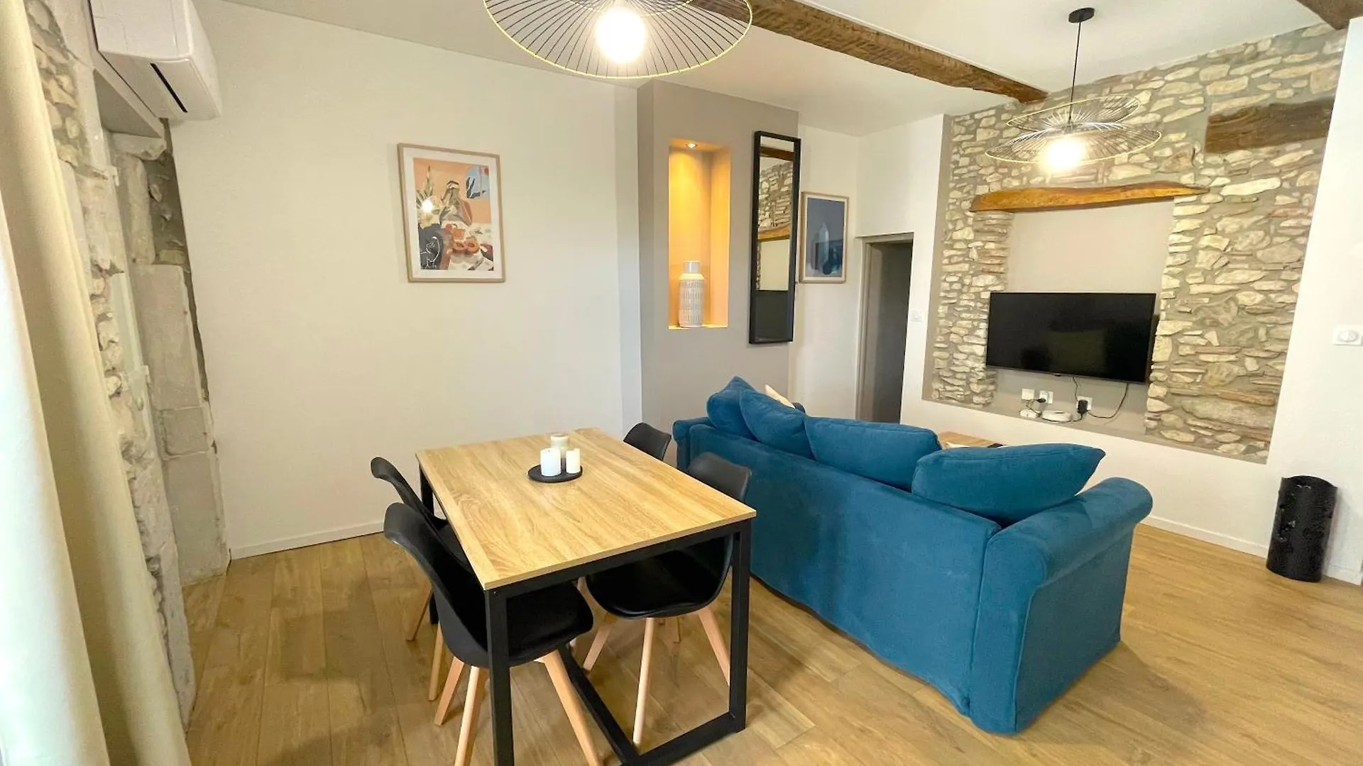 L'Intemporel - Grand T2 Climatise, Terrasse Couverte En Hypercentre Castres  Appartement